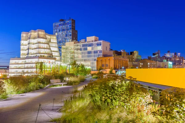 Parco High Line a New York — Foto Stock