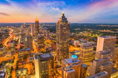 Atlanta, Georgia, ABD Skyline