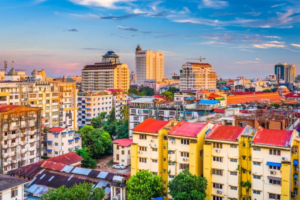 Yangon, Myanmar gród — Zdjęcie stockowe