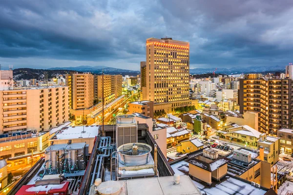 Kanazawa, Japonsko Panorama — Stock fotografie