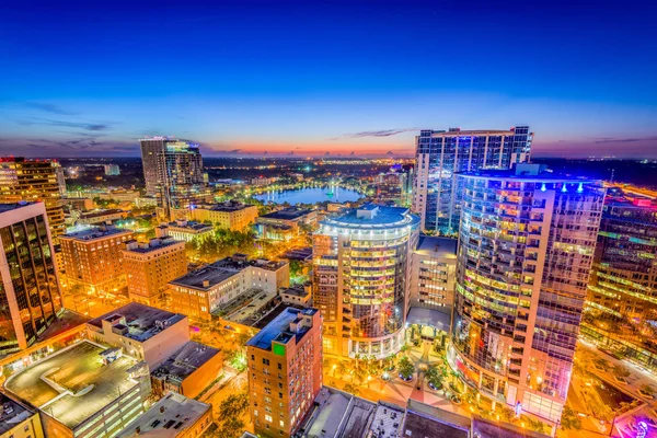 Skyline van Orlando, Florida, Verenigde Staten — Stockfoto