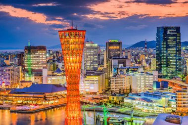 Kobe, Japonya cityscape