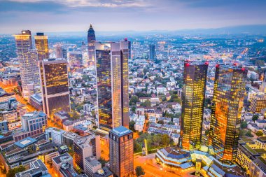 Frankfurt, Almanya Cityscape