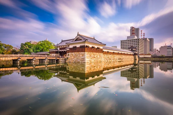 Burg von Hiroshima Japan — Stockfoto