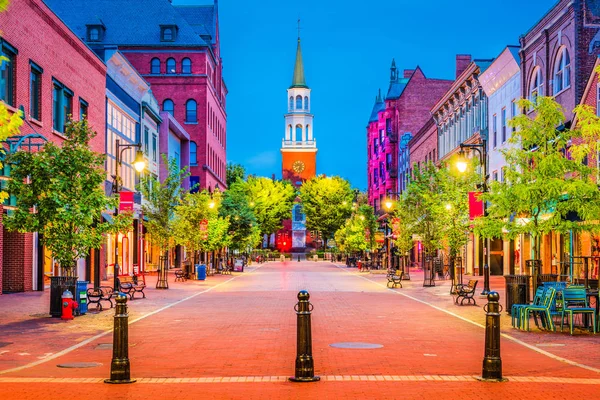 Burlington, Vermont, Estados Unidos — Foto de Stock