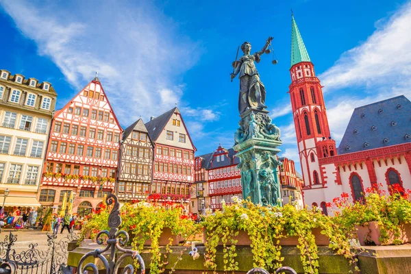 De oude stad Frankfurt — Stockfoto