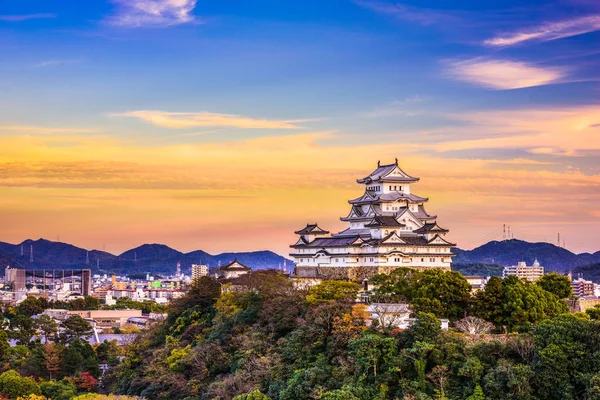 Zamek Himeji Japonii — Zdjęcie stockowe