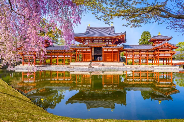 Templo de Byodoin Kioto —  Fotos de Stock