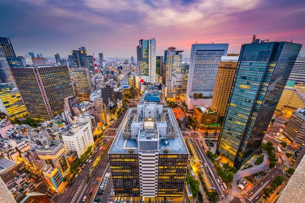 Osaka, Japan Cityscap — Stockfoto