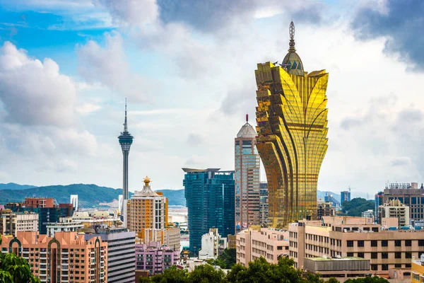 Skyline van Macau, China — Stockfoto