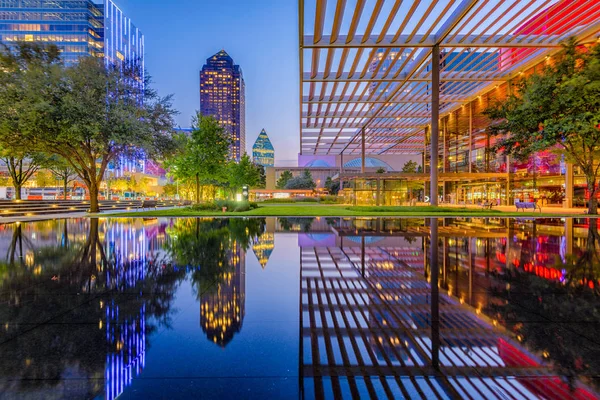 Dallas texas Innenstadt — Stockfoto