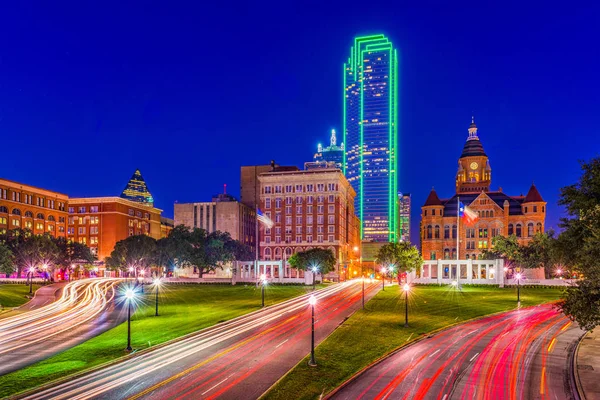 La Plaza Dealey de Dallas — Foto de Stock