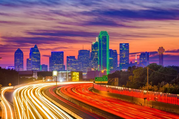 Dallas, skyline di texas — Foto Stock