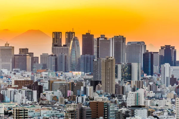 Міський пейзаж Японії Токіо — стокове фото