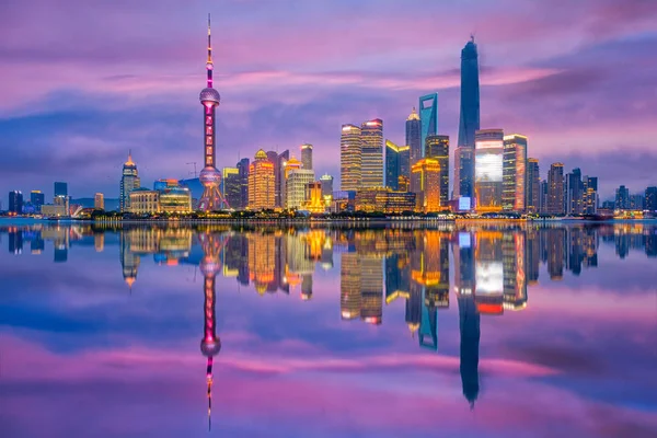 Shanghai China Cityscape — Fotografia de Stock