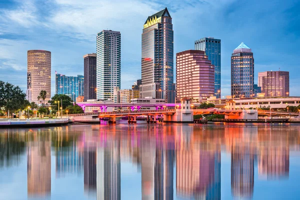 Tampa Bay Skyline — Foto de Stock