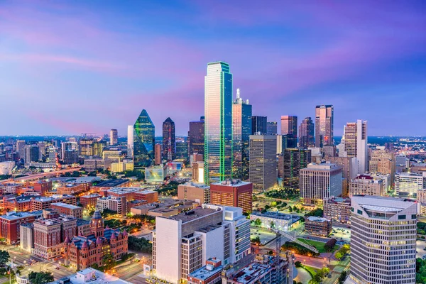 Skyline Dallas Texas — Stockfoto
