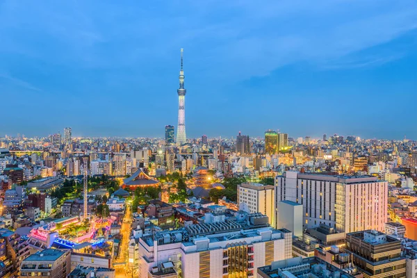 Tokyo Giappone Skyline — Foto Stock