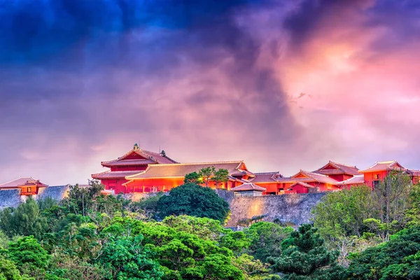 Castelo de Shuri Okinawa Japão — Fotografia de Stock