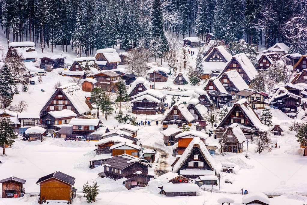 Japanese Winter Village