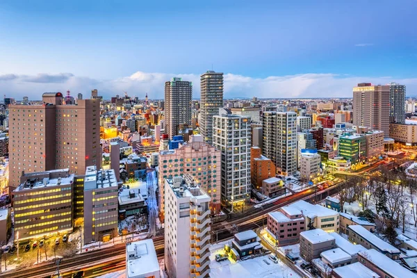 Sapporo, Panorama Mataró, Španělsko — Stock fotografie