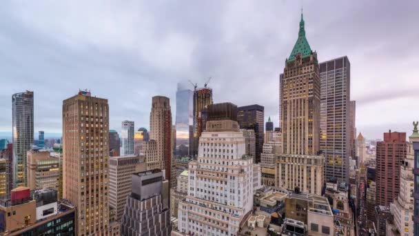 Ciudad de Nueva York skyline — Vídeo de stock