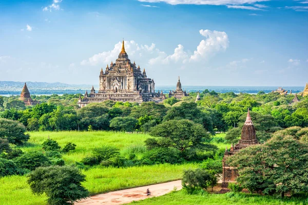 Храми Баган, М'янма — стокове фото