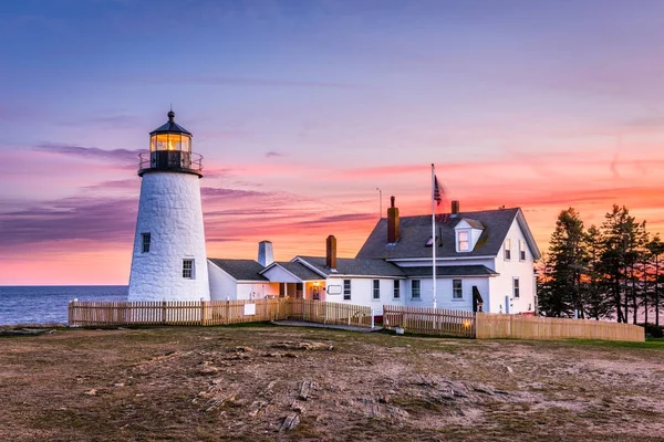 Pemaquid указывают свет — стоковое фото