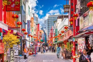 Chinatown kobe Japonya