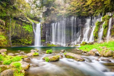 Shiraito Falls, Japan clipart