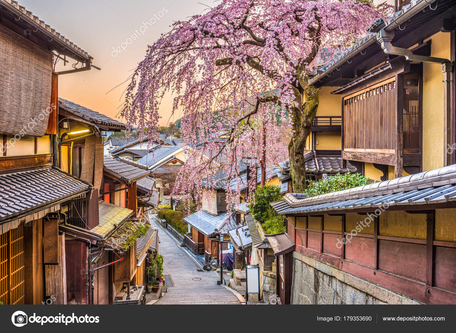 Kyoto Japón En Primavera Fotos De Stock Sepavone 179353690