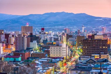 Hakodate, Japonya Cityscape