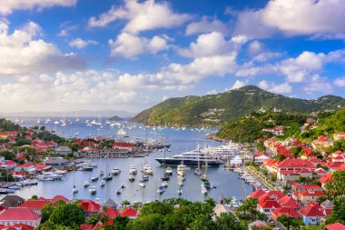 Saint Barthelemy skyline clipart