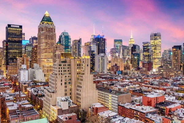 Panoráma Midtown New York City — Stock fotografie
