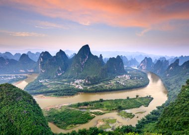 Karst Mountains in Guilin,China clipart
