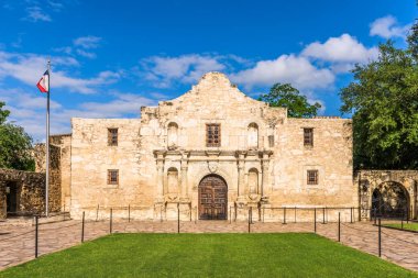 Alamo, San Antonio, Teksas, ABD.