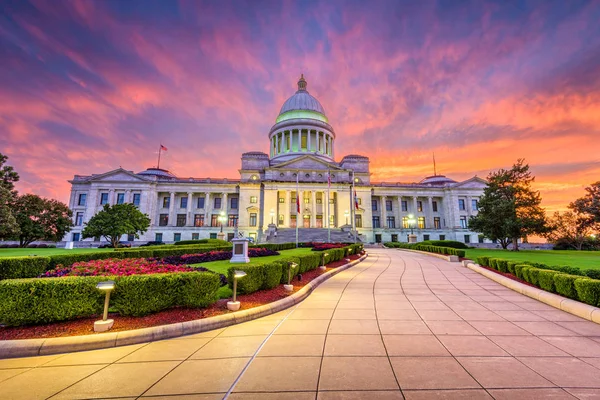 Little Rock Arkansas Usa Stanie Capitol — Zdjęcie stockowe