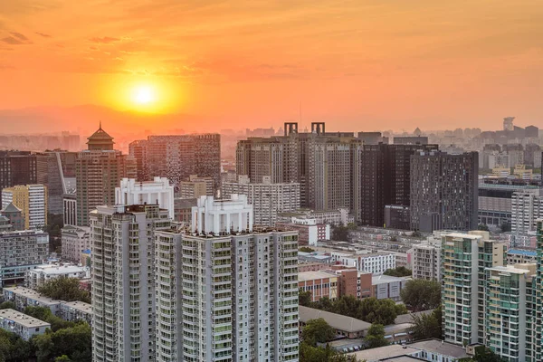 Beijing Sunset Scene — Stock Photo, Image