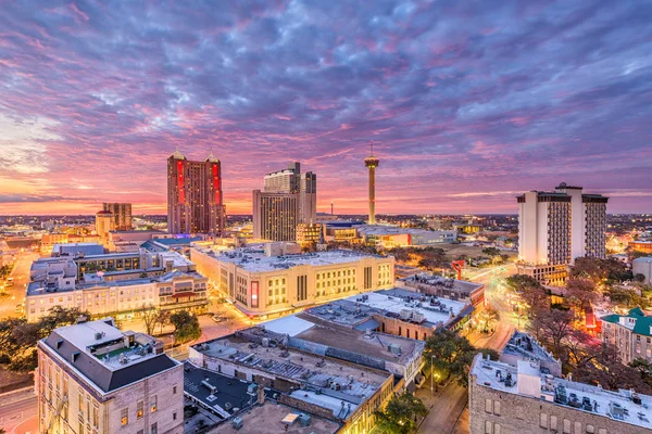 San antonio, horizonte de texas —  Fotos de Stock