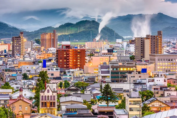 鳥取県スカイライン — ストック写真