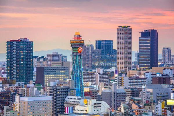 Osaka, Japonya manzarası — Stok fotoğraf