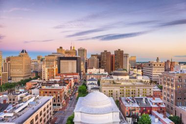 Baltimore, Maryland, ABD Skyline