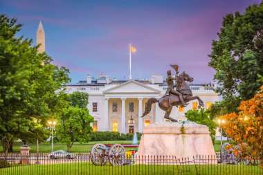 Washington DC White House clipart