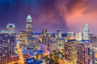 Charlotte, North Carolina manzarası