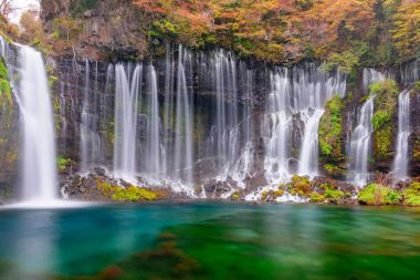 Shiraito Falls, Japan clipart