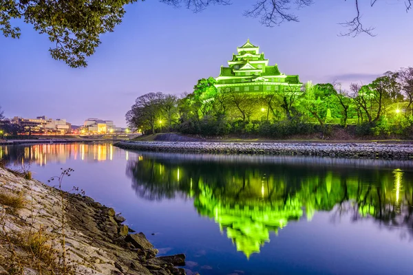 Castillo de Okayama, Japón — Foto de Stock