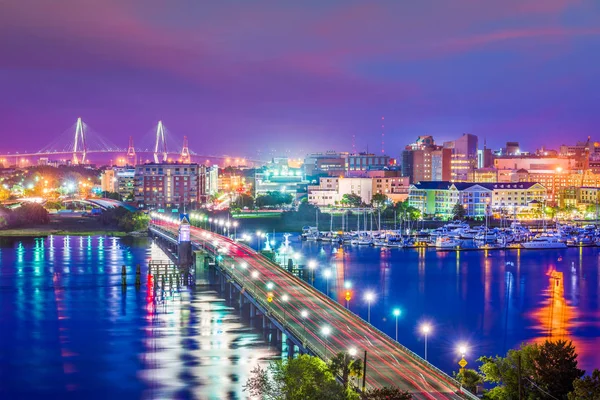 Charleston, South Carolina, USA Skyline — Stockfoto