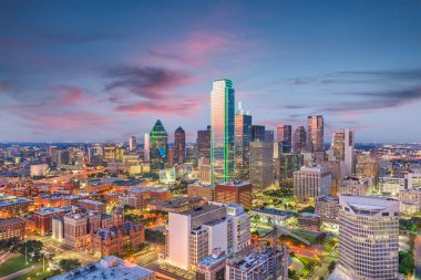Dallas, Texas, ABD Skyline