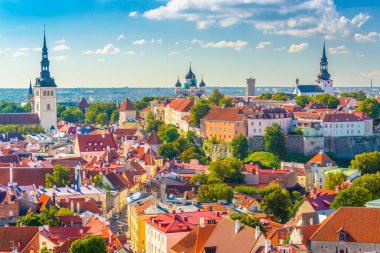 Tallinn, Estonya tarihi manzarası