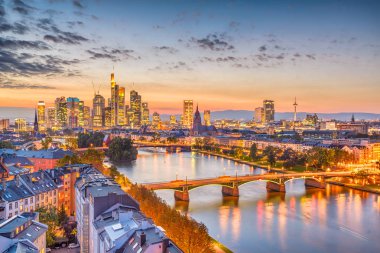Frankfurt, Almanya manzarası